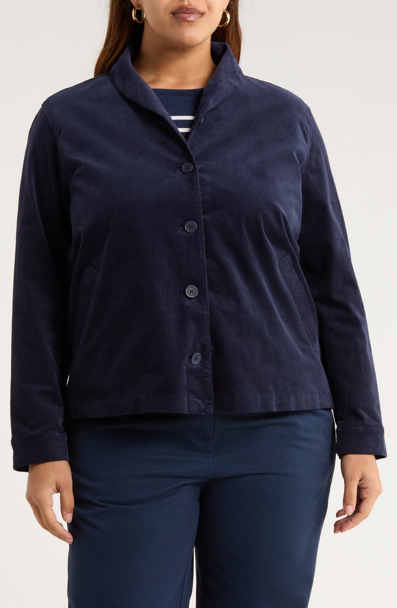 Seasalt Cornwall Brightwork Corduroy Jacket, Alternate, color, Maritime