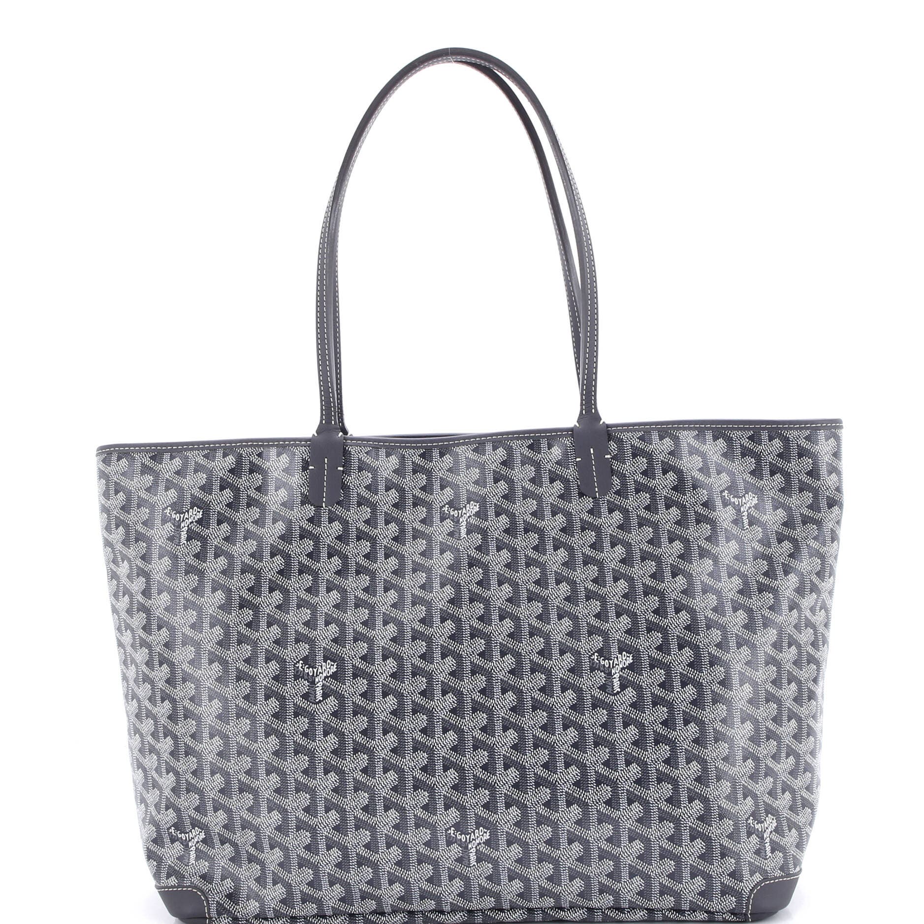 Pre-Owned Goyard Artois Tote Coated Canvas MM, Main, color, 