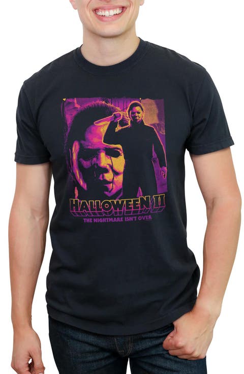 Men's Halloween II The Nightmare Isn't Over  Graphic T-Shirt