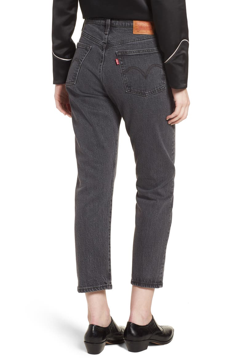 Levi's® 501™ Crop Skinny Jeans, Alternate, color, DANCING IN THE DARK