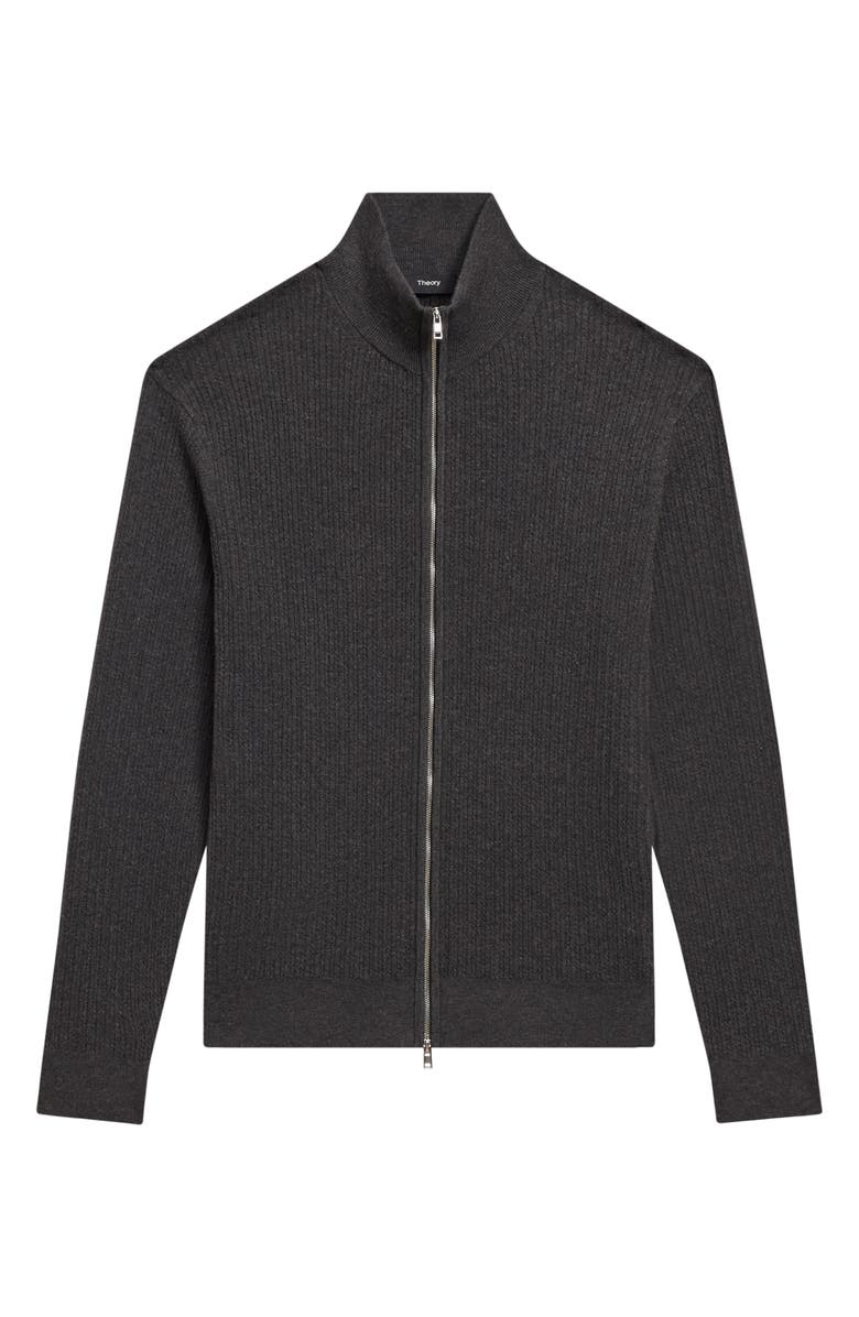 Theory Riland Cable Zip Cardigan, Alternate, color, 