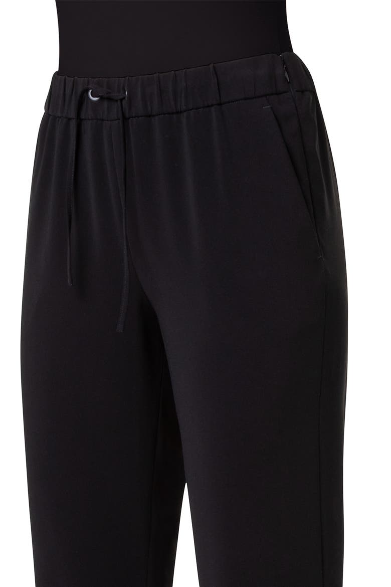Women's Mike Split Hem Pants, Alternate, color, BLACK