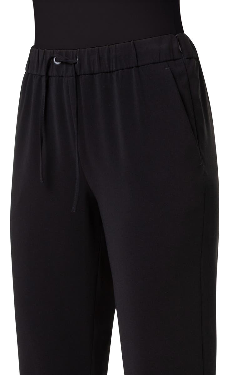 Akris punto Women's Mike Split Hem Pants, Alternate, color, Black