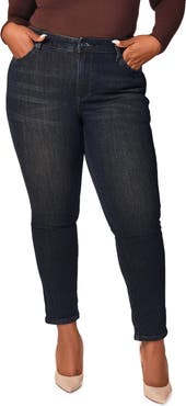 SLINK Jeans High Waist Ankle Skinny Jeans