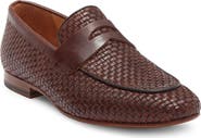 CURATORE Bodeo Woven Leather Penny Loafer
