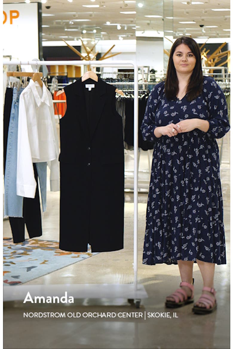 Two-Button Longline Vest video