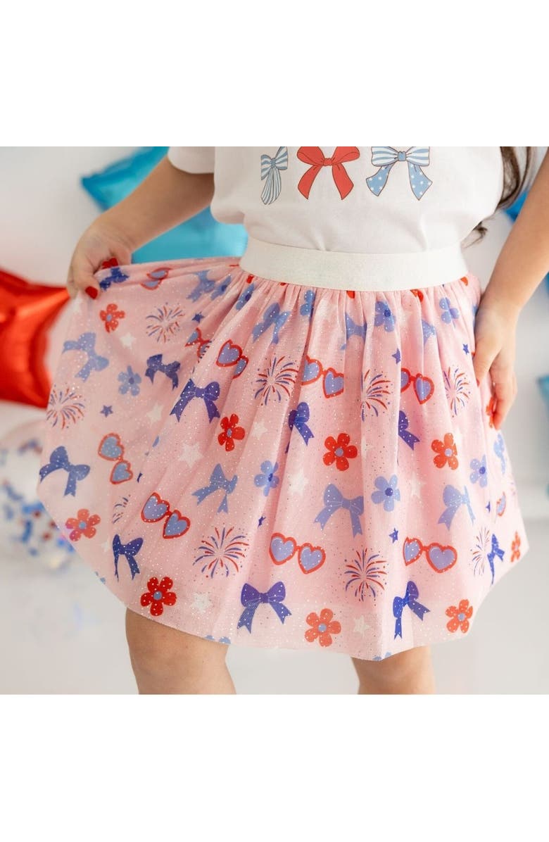 Sweet Wink Red, White, & Cute Tutu, Alternate, color, 