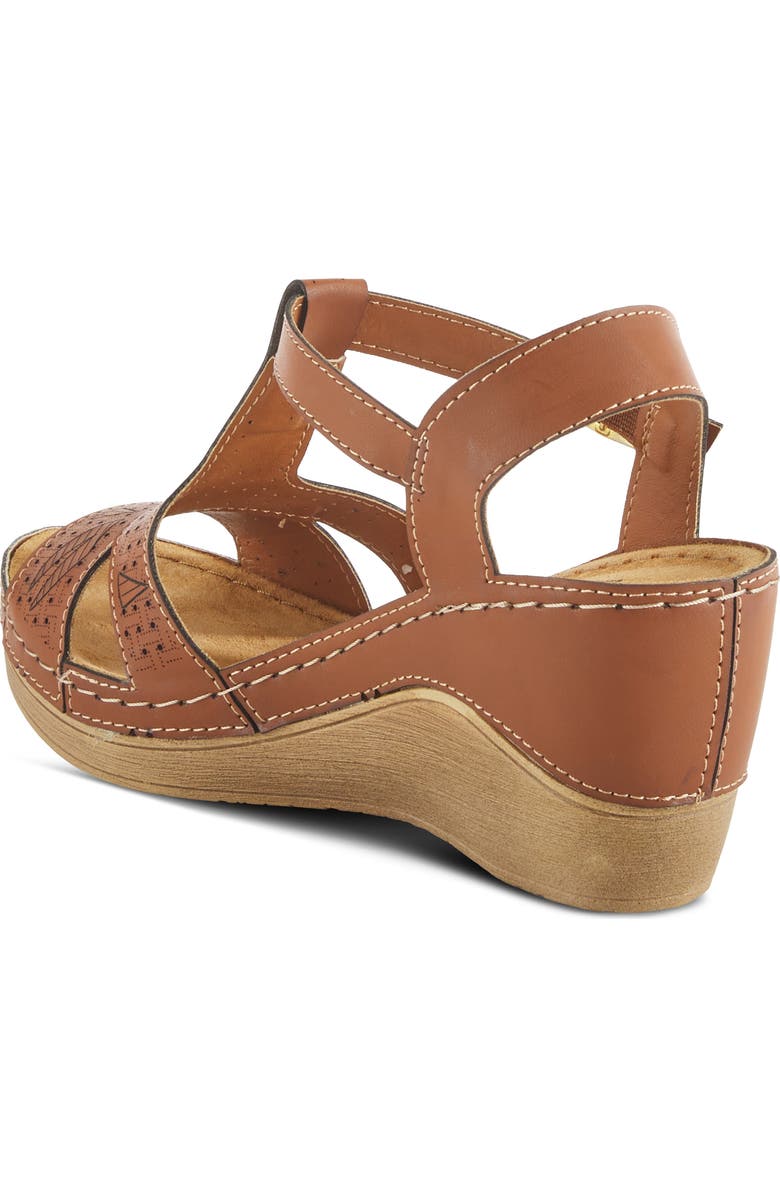 Flexus by Spring Step Natala Wedge Sandal, Alternate, color,