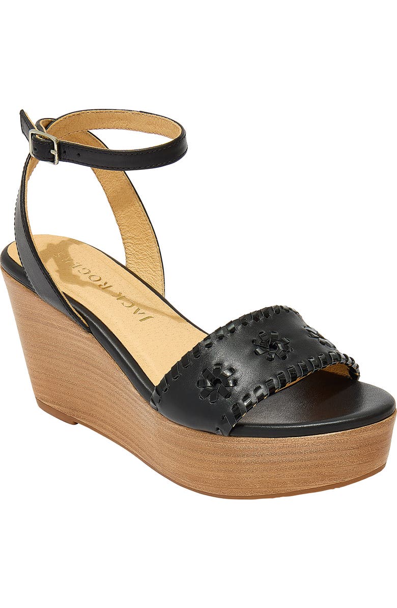 Jack Rogers Ferry Stacked Platform Wedge Sandal, Main, color,