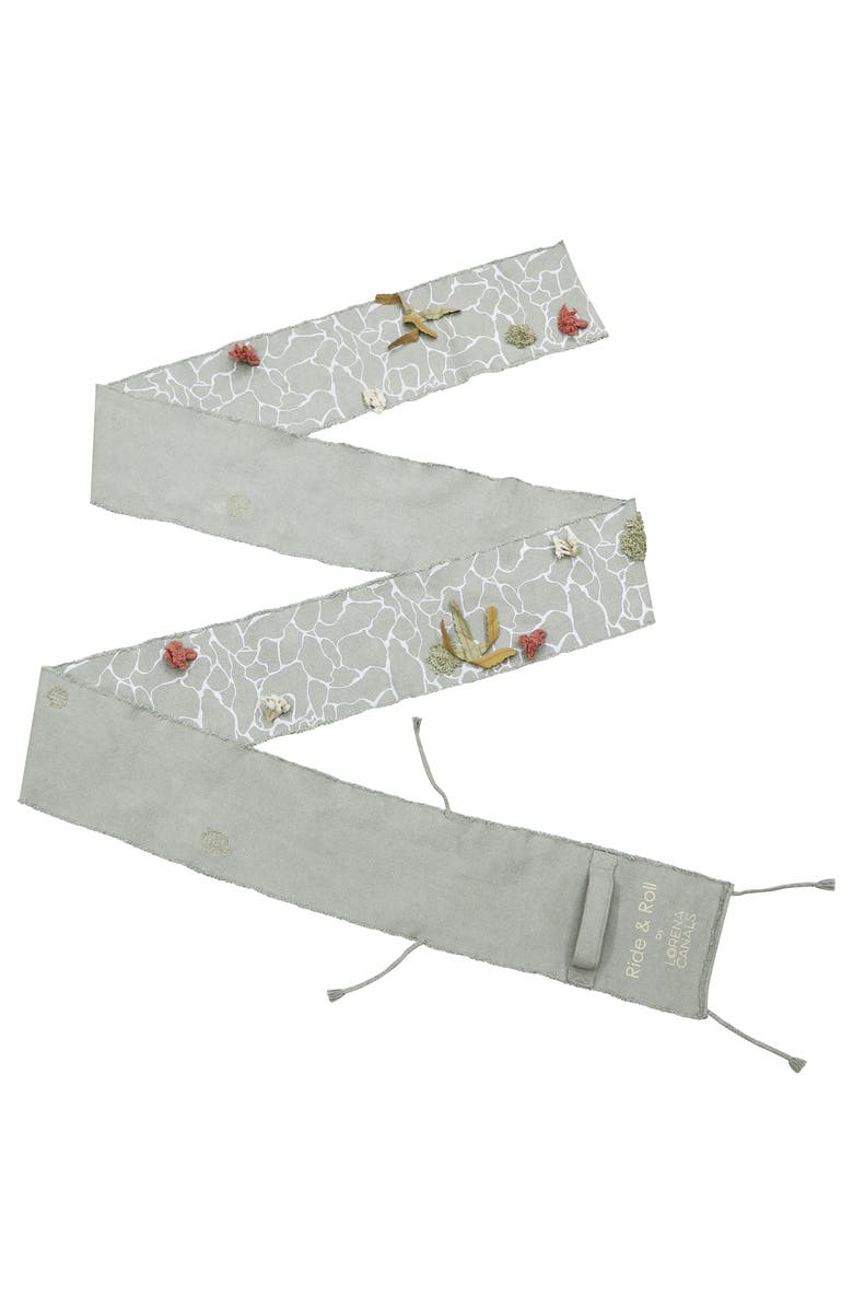 Lorena Canals Ride & Roll Turtle Under the Sea Playset, Alternate, color, Blue Sage Olive Natural