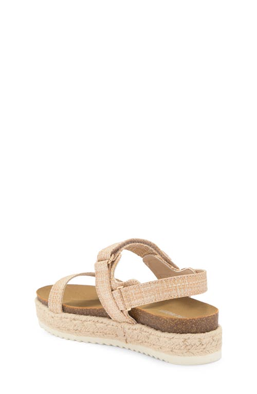Steve Madden Kids' Jbigbren Platform Sandal In Gold