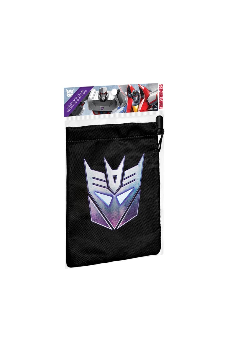 Renegade Game Studios Transformers Rpg Decepticon Dice Bag, Main, color, Multicolored