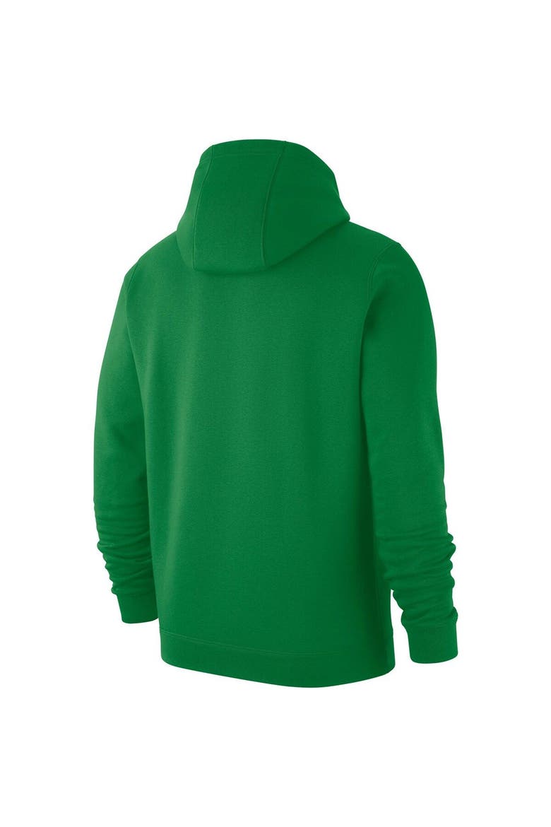 Men's Nike Green Oregon Ducks Basketball Icon Club Fleece Pullover Hoodie, Alternate, color, Green