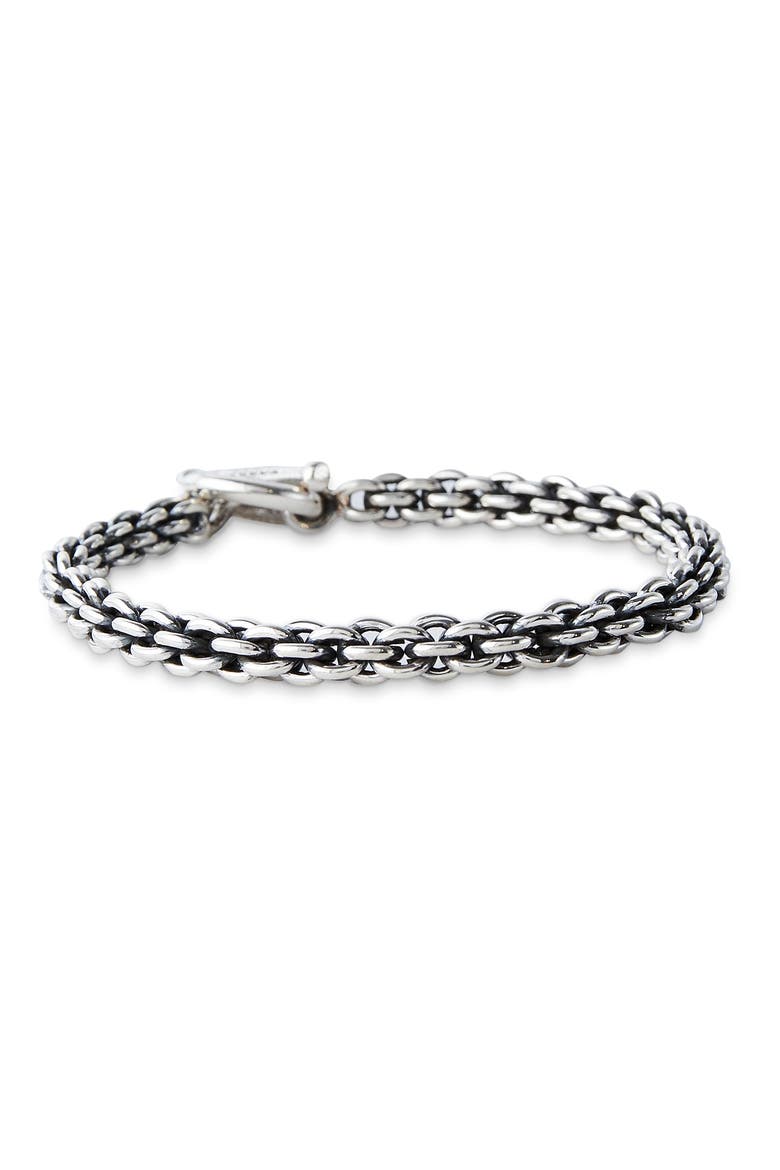 Aurora Silver Bracelet, Main, color, Sterling Silver