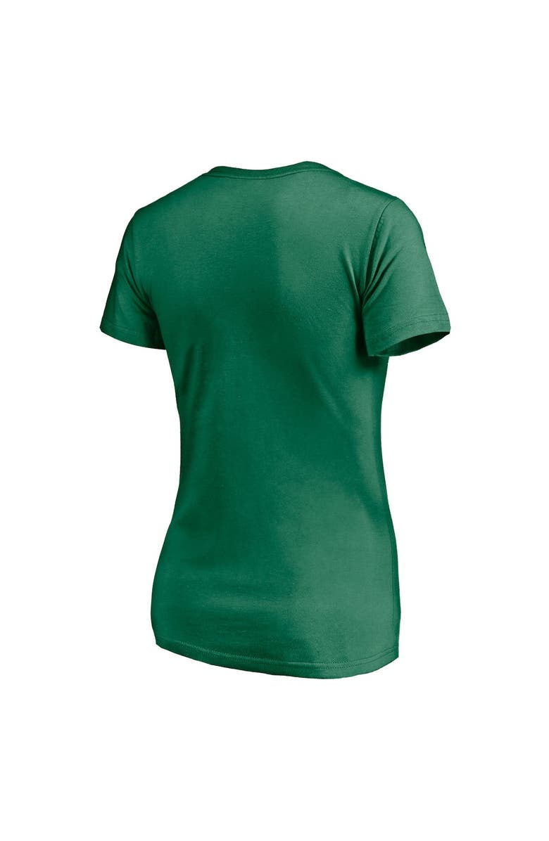 FANATICS Women's Fanatics Branded Kelly Green Philadelphia Phillies St. Patrick's Day Celtic Knot V-Neck T-Shirt, Alternate, color, 