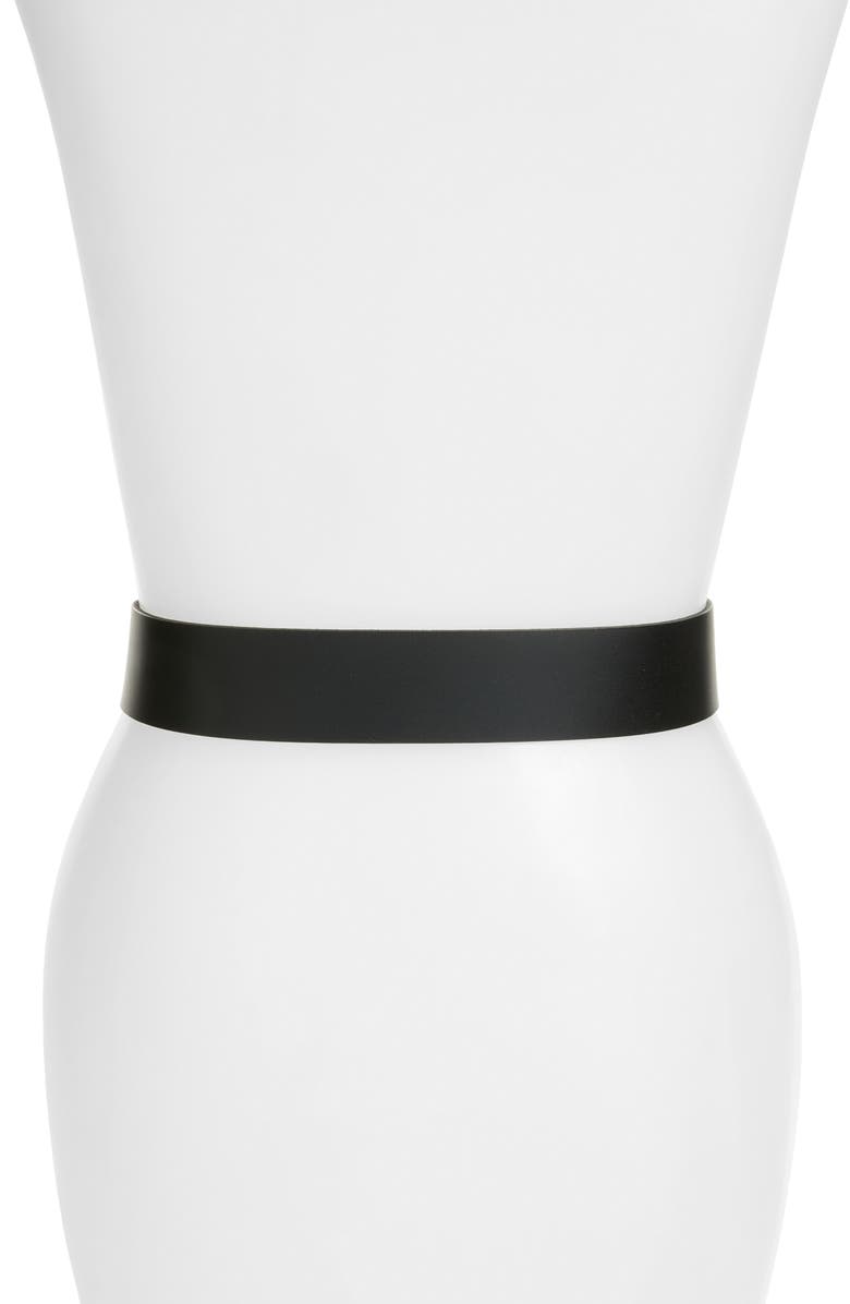 Nordstrom Pearly Buckle Belt, Alternate, color, 