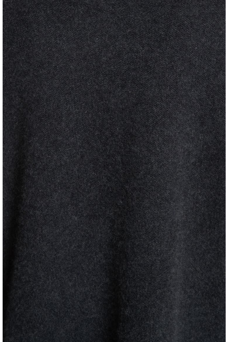 Cashmere Funnel Neck Pullover, Alternate, color, CARBON