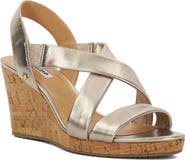 Dune London Kamies Slingback Platform Wedge Sandal