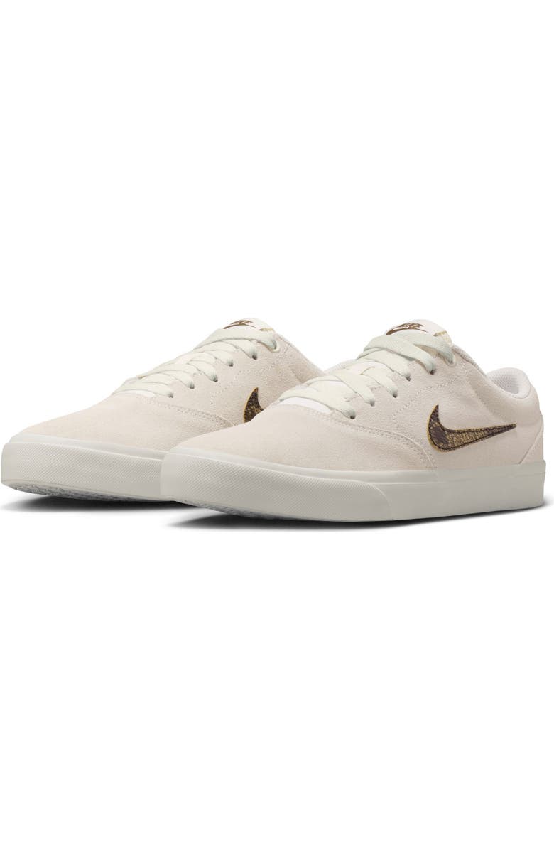 Nike Charge Suede Premium Sneaker, Main, color, Sail/ Khaki/ Black/ Chocolate