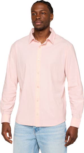 blush color dress shirt Dress Shirt Men's French Convertible Cuff Blush XL7 17-17.5 Sleeve 36/37