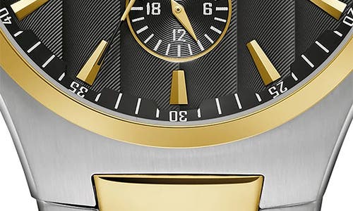 Bulova Two-tone Bracelet Strap Multifunction Watch, 42mm In Gray