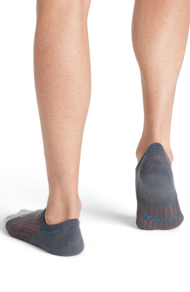 Bombas Perforated Colorblock Performance No-Show Socks, Alternate, color, 