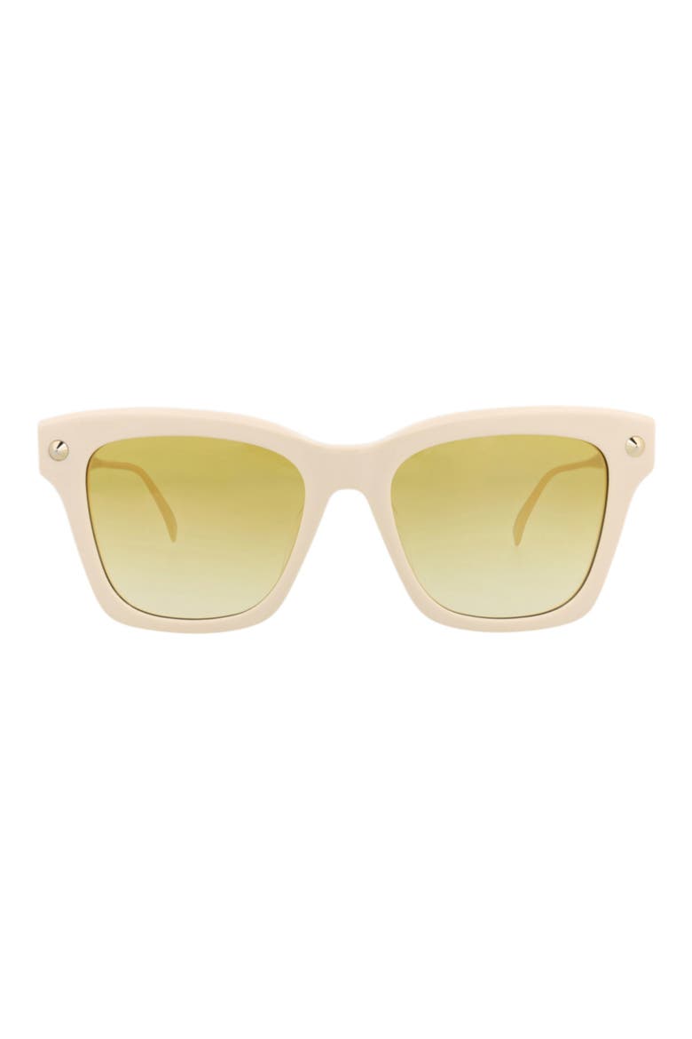 Sunglasses, Main, color, IVORY GOLD YELLOW