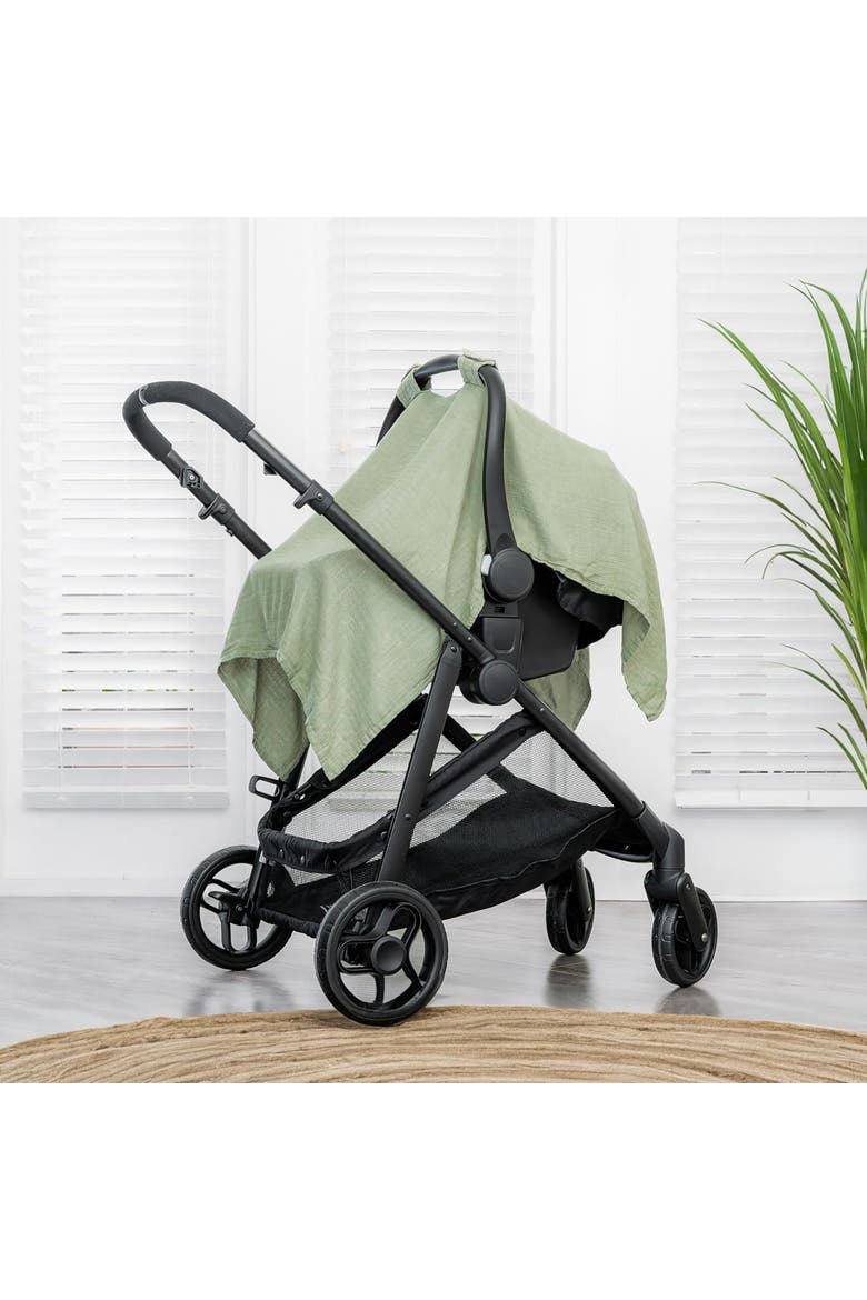 Baby Car Seat Cover, Alternate, color, Sage