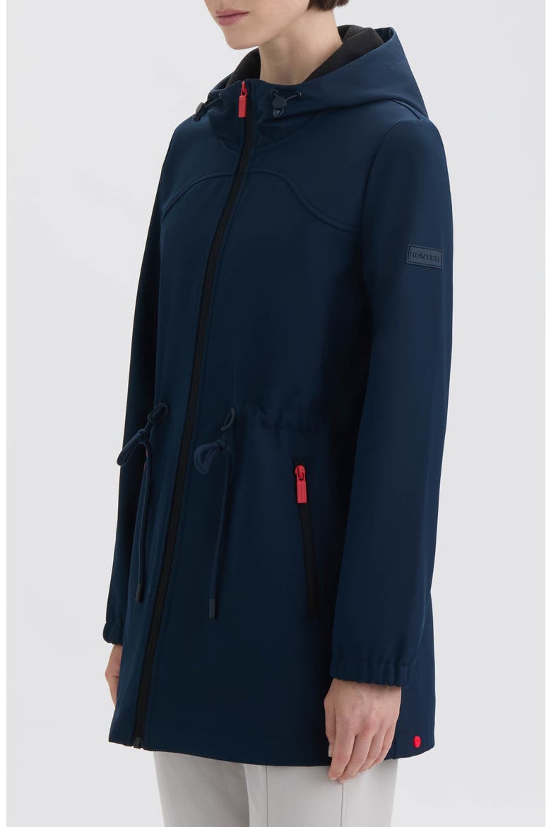 Florence Hooded Softshell Jacket, Alternate, color, BLACK