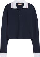 Marni Long Sleeve Cotton Polo