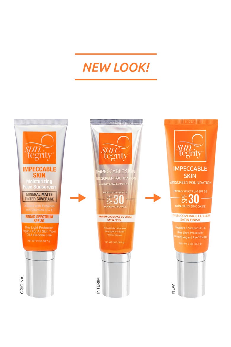 Impeccable Skin Moisturizing Face Sunscreen, Alternate, color, BUFF