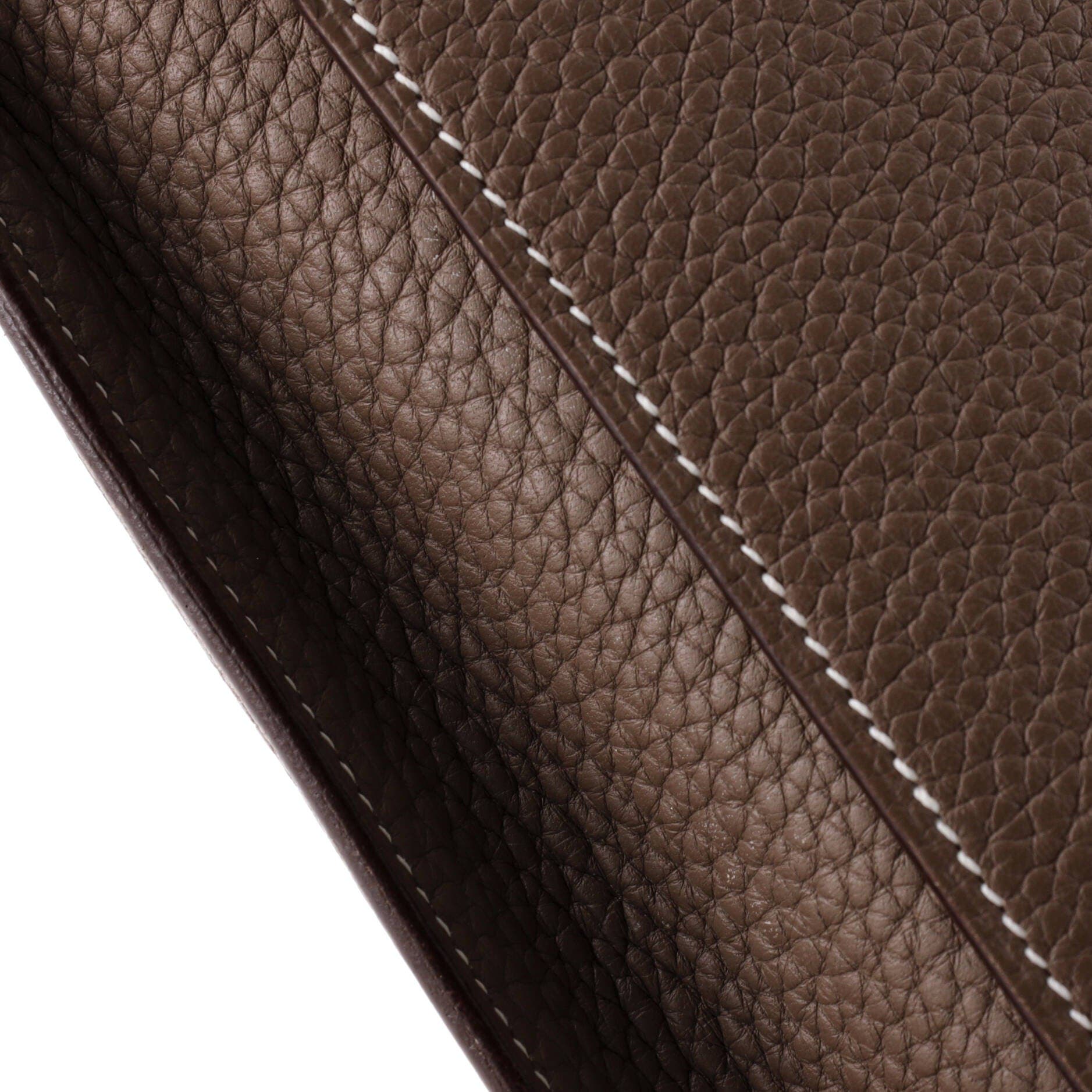 Pre-Owned Hermes Jypsiere Bag Clemence 34, Alternate, color, Etoupe