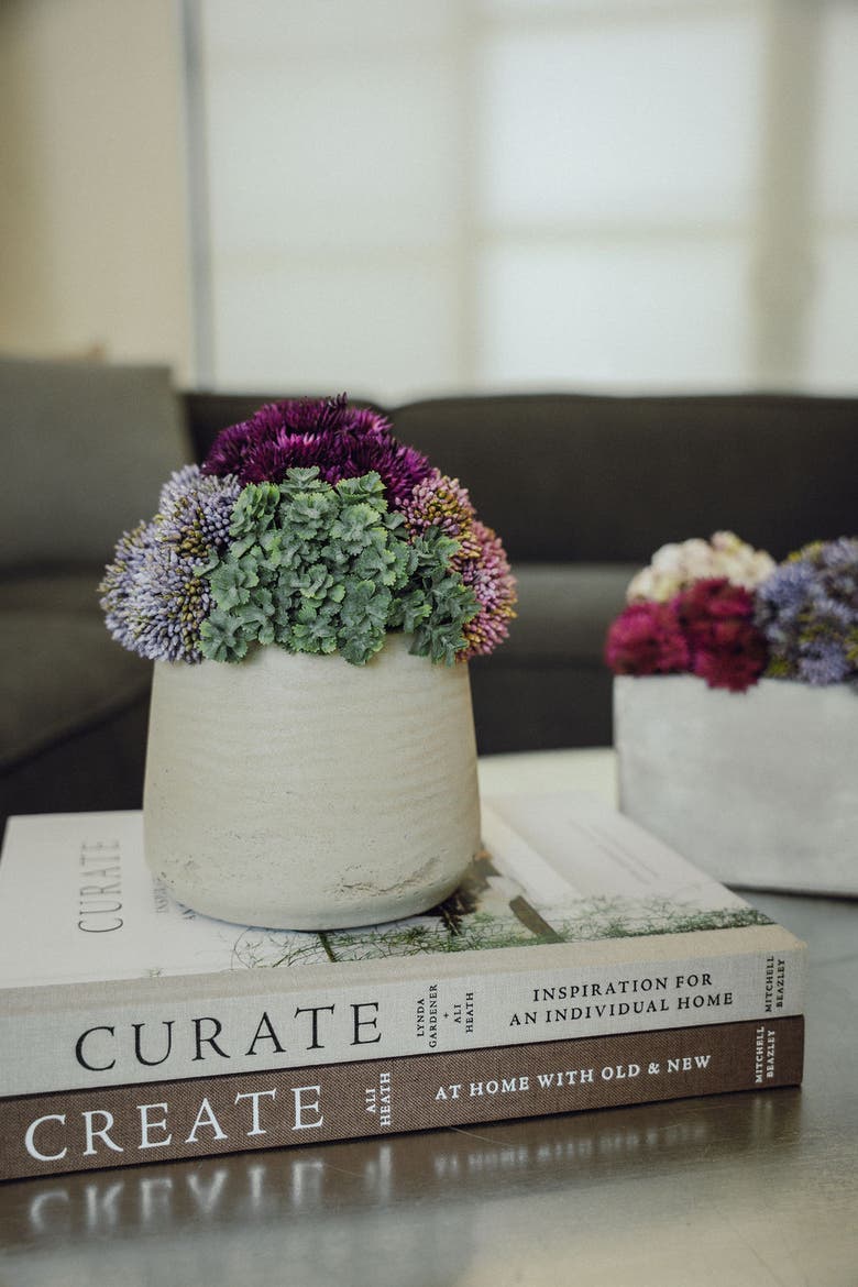 Neriah Mini Sedum Arrangement, Alternate, color, Ash