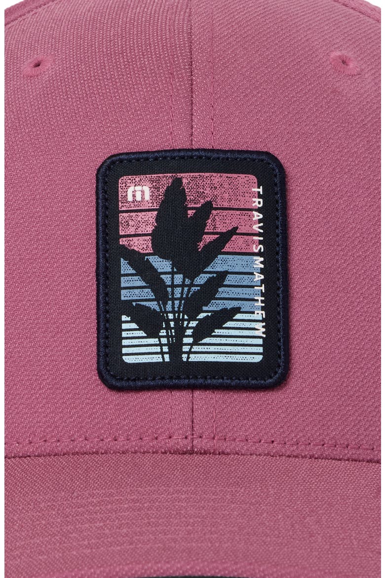 No Schedule Snapback Baseball Cap, Alternate, color, ROSE WINE