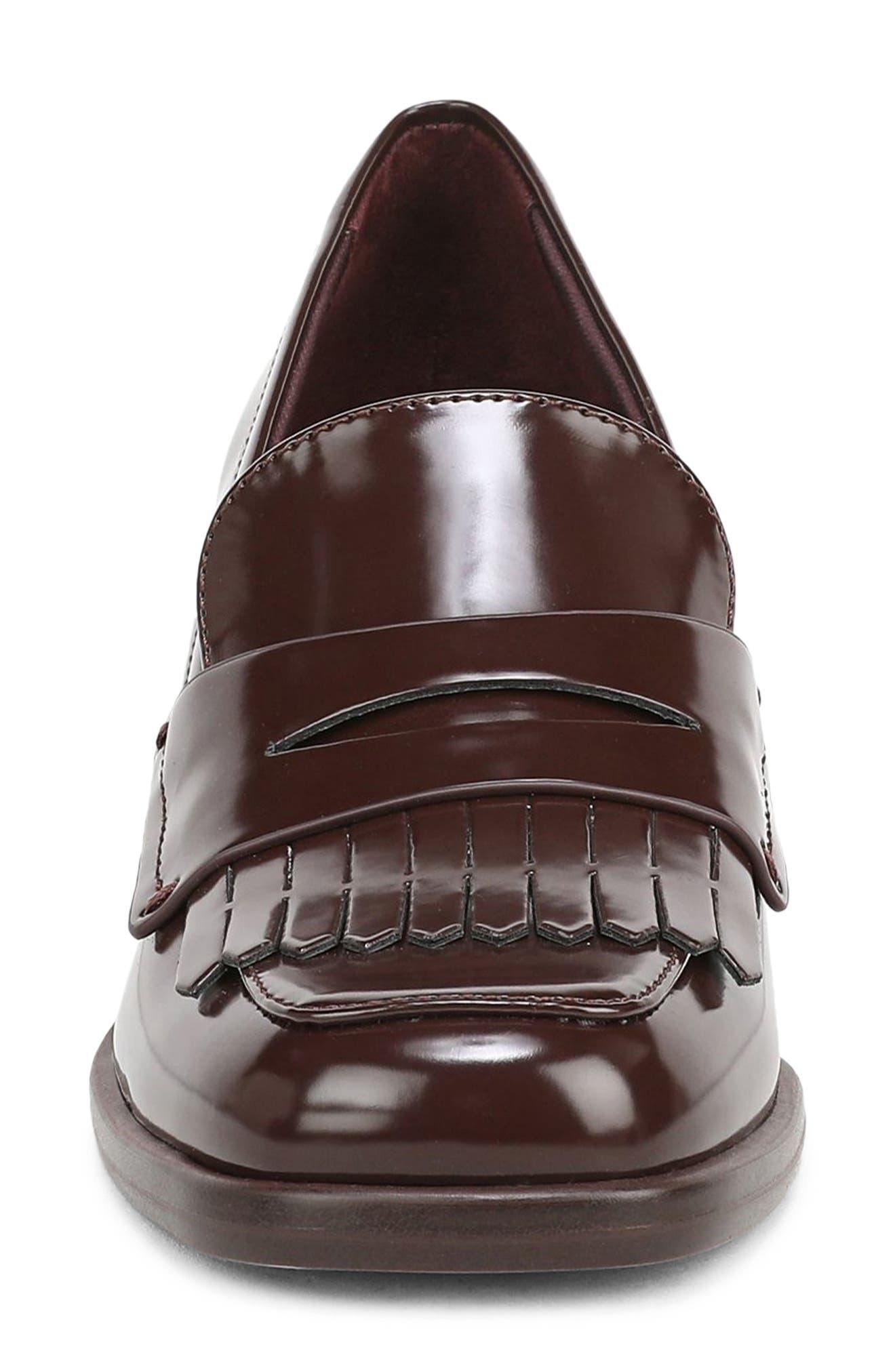 Elian Kiltie Loafer Pump, Alternate, color, BROWN