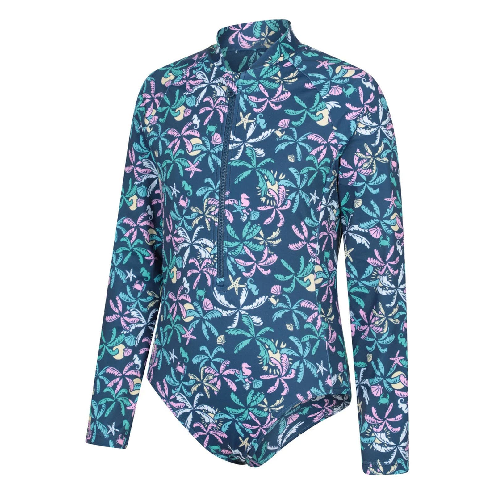 Mountain Warehouse Childrens/kids Mira Palm Leaf Rash Guard | Nordstrom