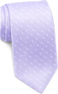 TOM BAINE Polka Dot Print Tie