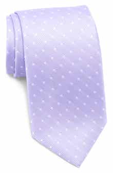 TOM BAINE Polka Dot Print Tie