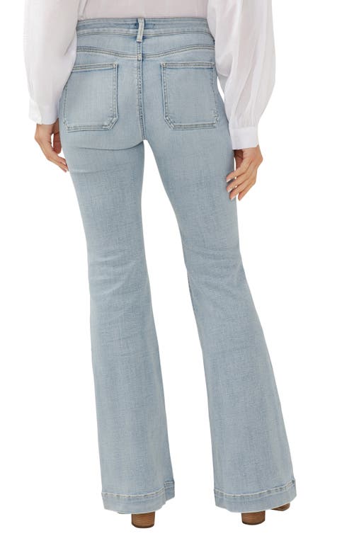 Shop Silver Jeans Co. Suki Curvy Mid Rise Flare Jeans In Indigo