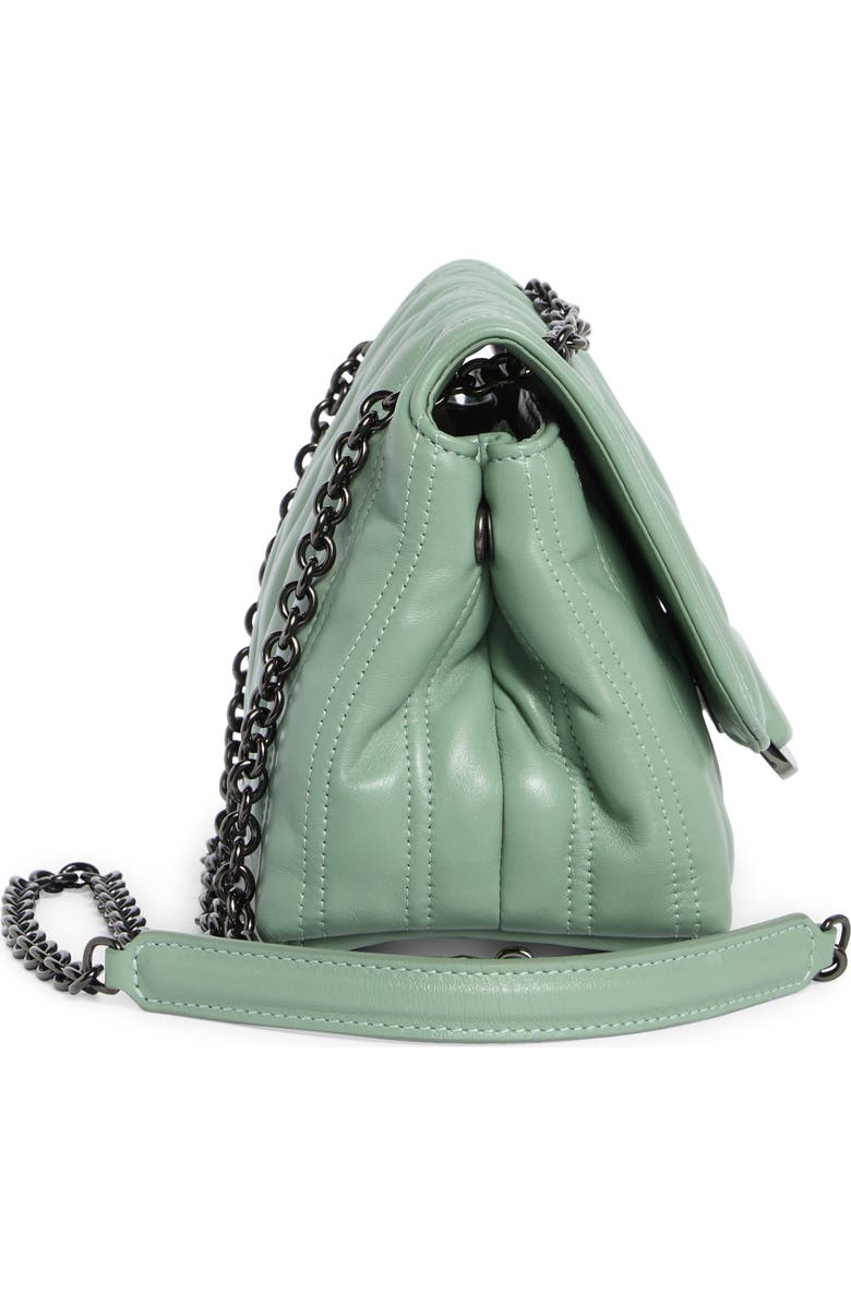 Longchamp Brioche Small Leather Shoulder Bag, Alternate, color, Powder