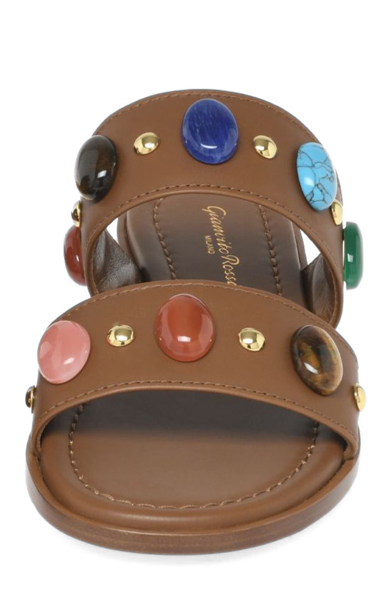 Pasha 05 Sandals, Alternate, color, Brown Nappa
