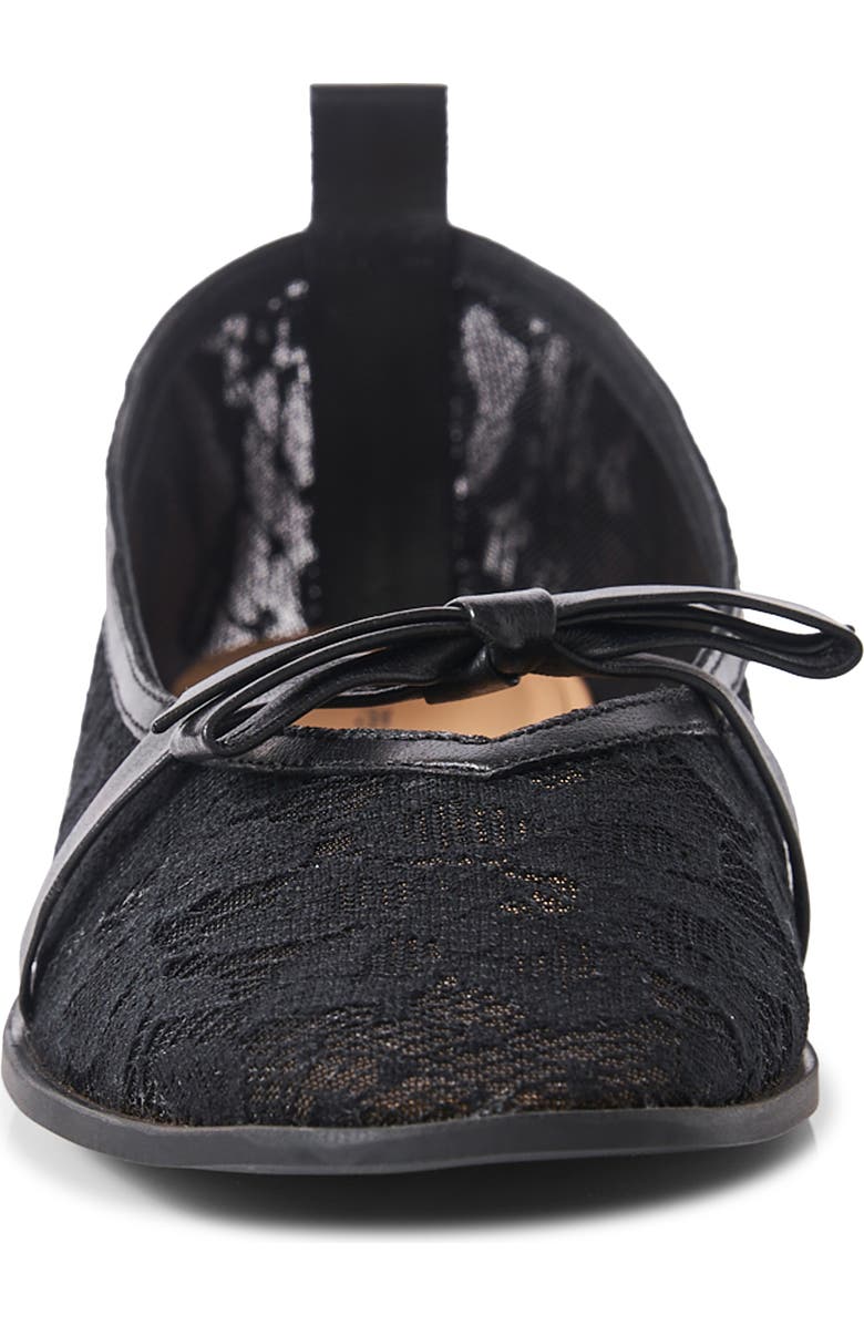 Free People Mania Mesh Bow Flat, Alternate, color,