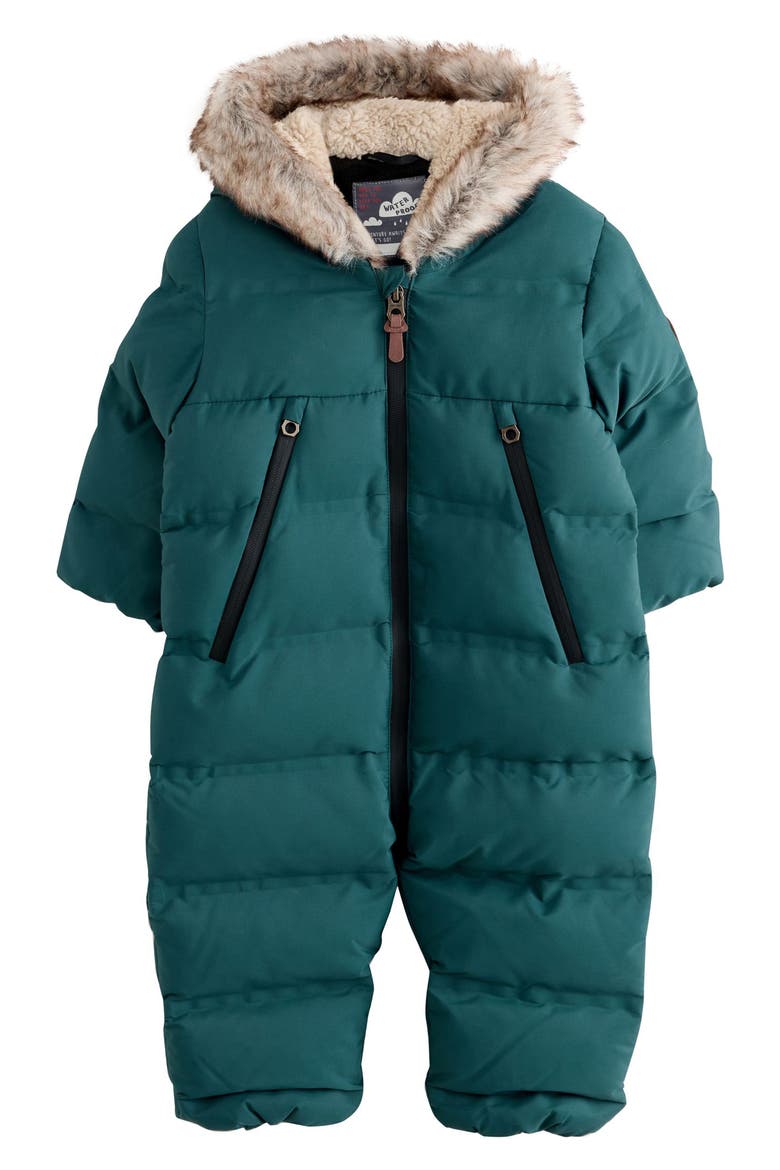 Kids' Padded Hooded Pram, Main, color, GREEN