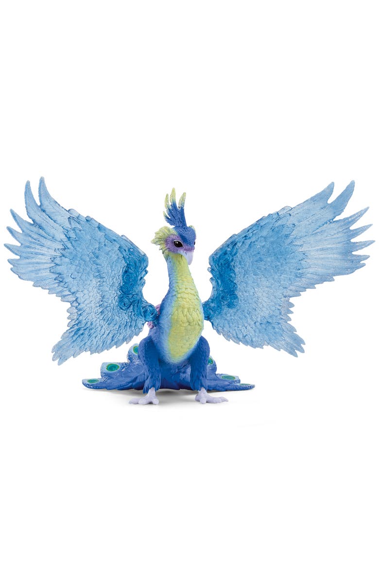 Schleich Bayala Magical Peacock 11 Inch Bird Figurine, Main, color, Multicolored