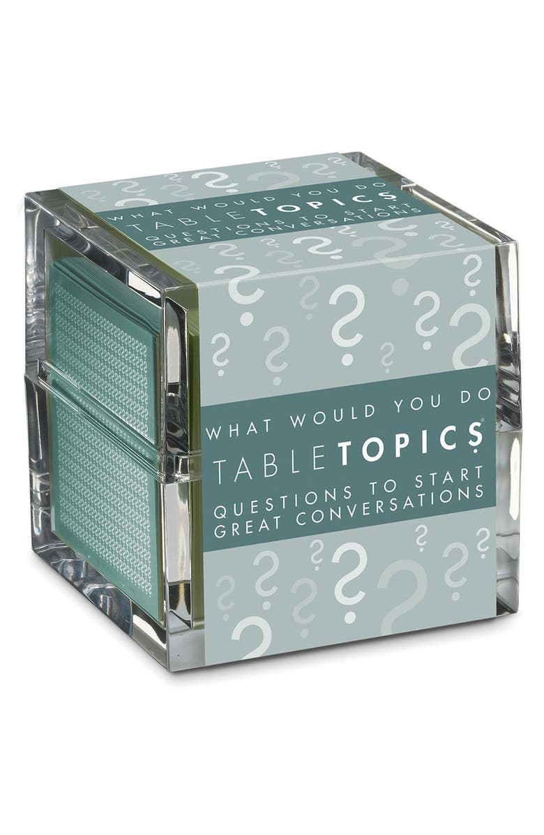 TableTopics 'What Would You Do?' Conversation Starters, Main, color,
