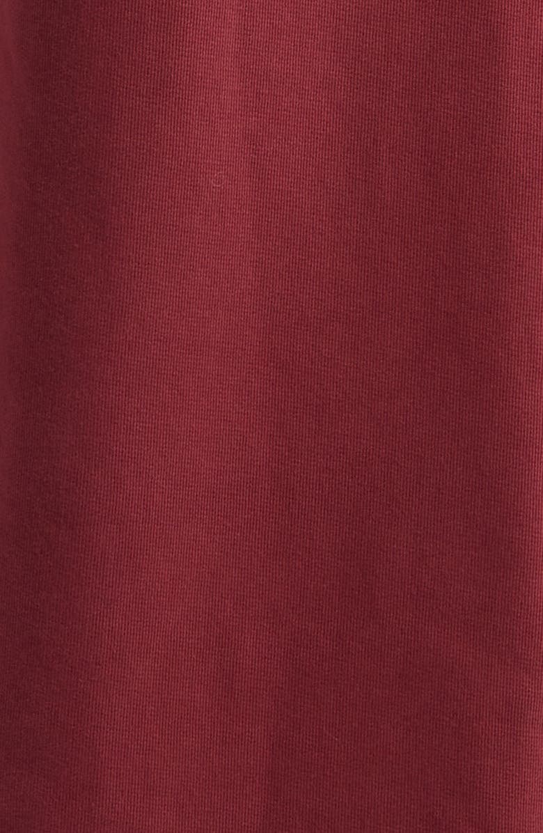 LU'U DAN Bruce Lee Cotton Fleece Gym Sweatpants, Alternate, color, Merlot