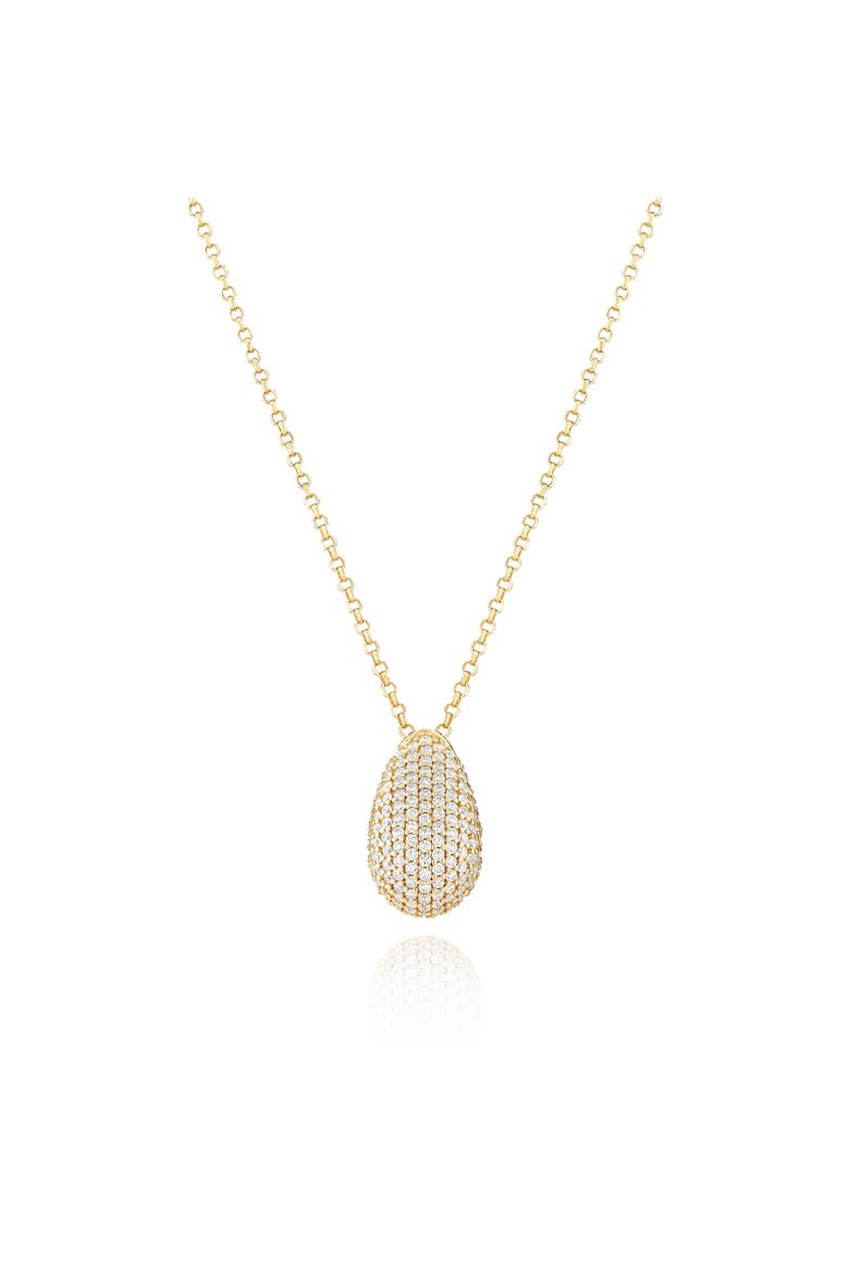 Necklace Goccia Altro, Main, color, 18K Gold Plated