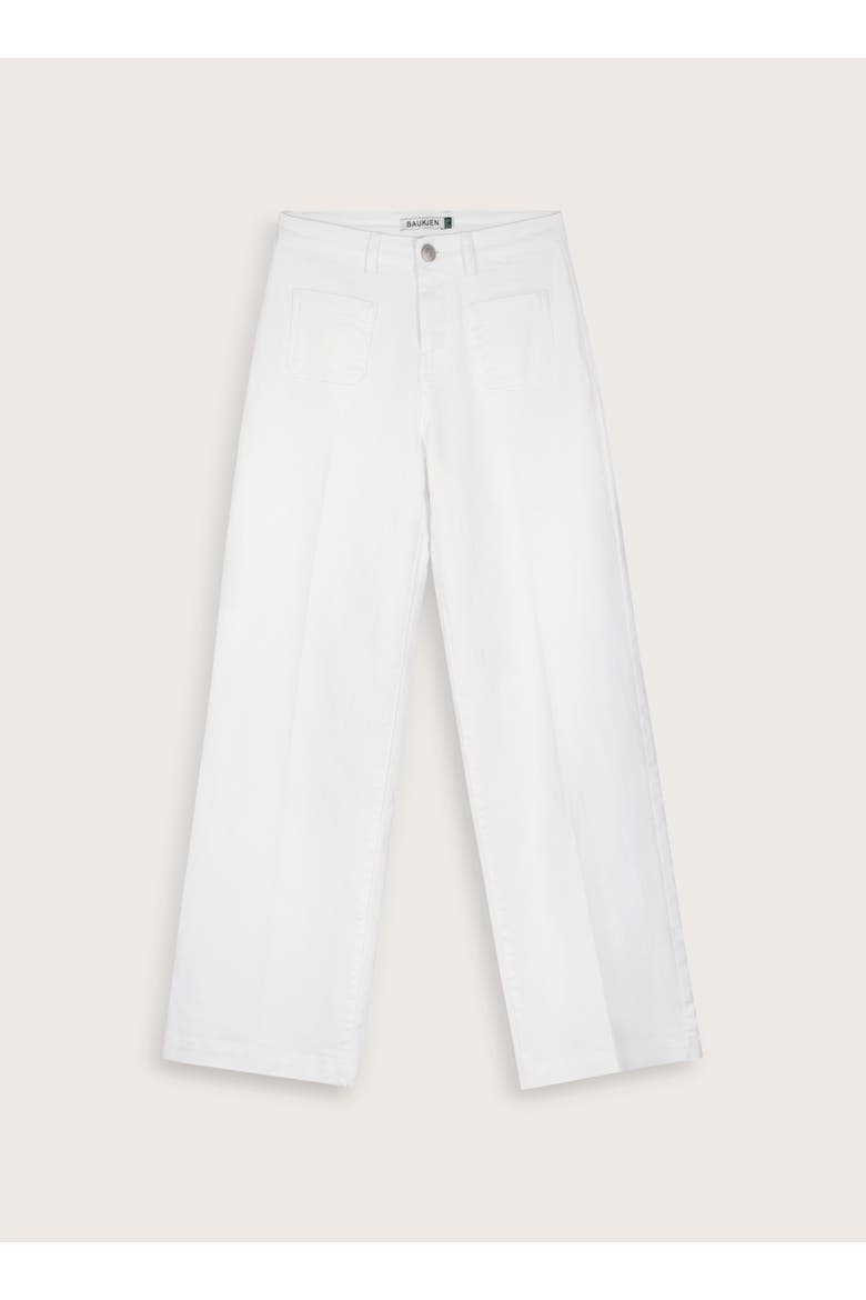 Robyn organic Cotton Stretch Jeans, Alternate, color, Soft White