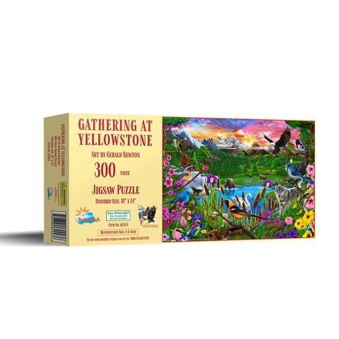 Gathering at Yellowstone 300 piece Jigsaw Puzzle for Adults