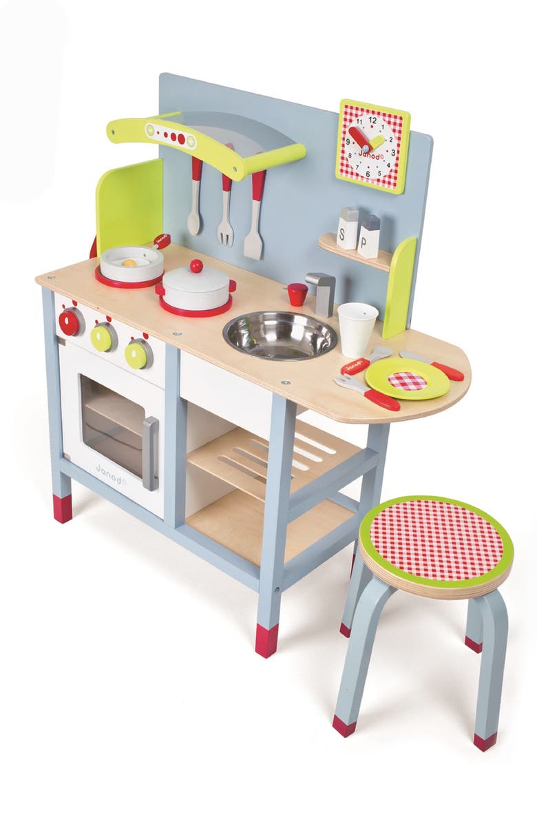 Janod Kitchen Playset, Alternate, color,